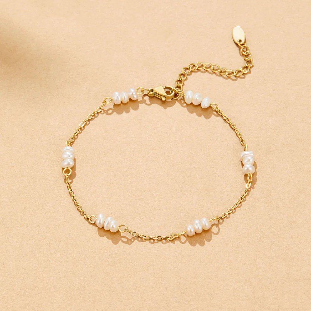 Alena Pearl Anklet - Image 2