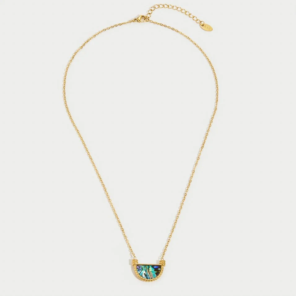 Amalfi Turquoise Shell Necklace - Image 4