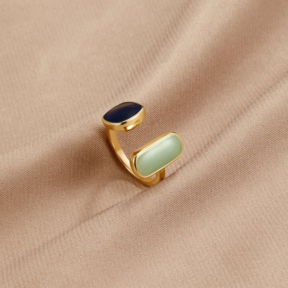 Aquamarine Wrap Ring - Image 5