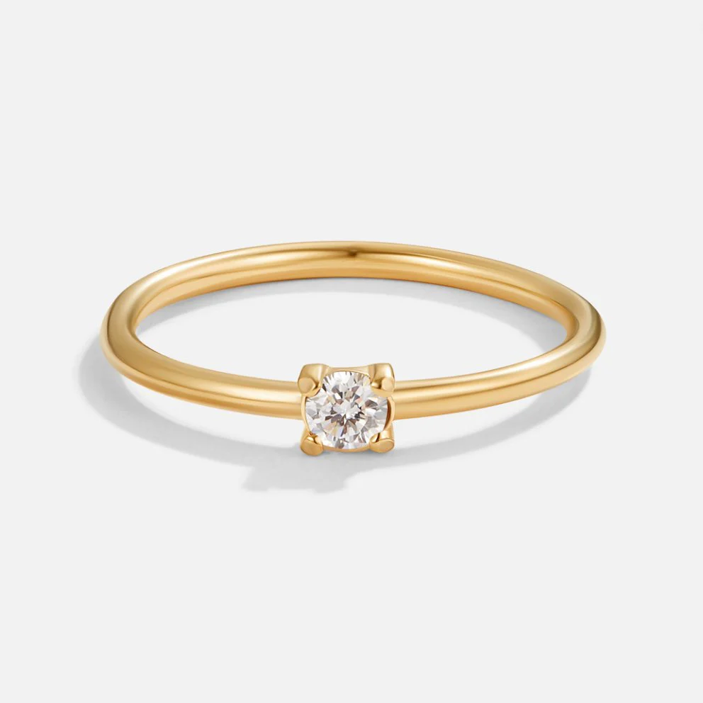 Birthstone 18K Gold Rings - Image 10