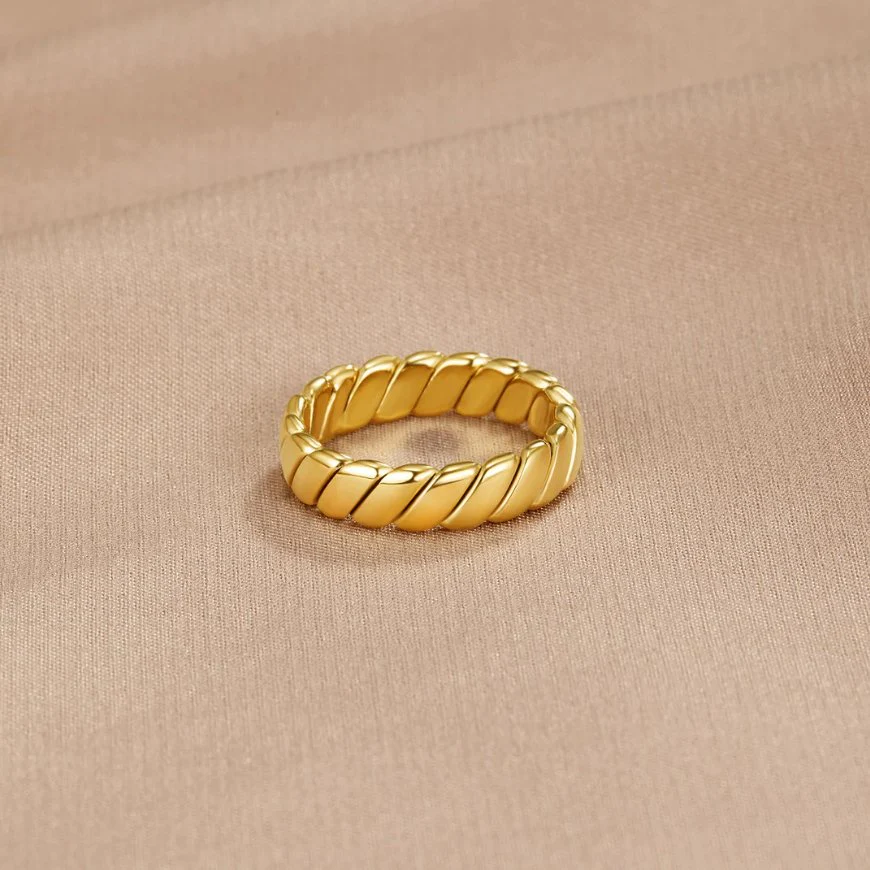 Calira Twisted Infinity Ring - Image 5