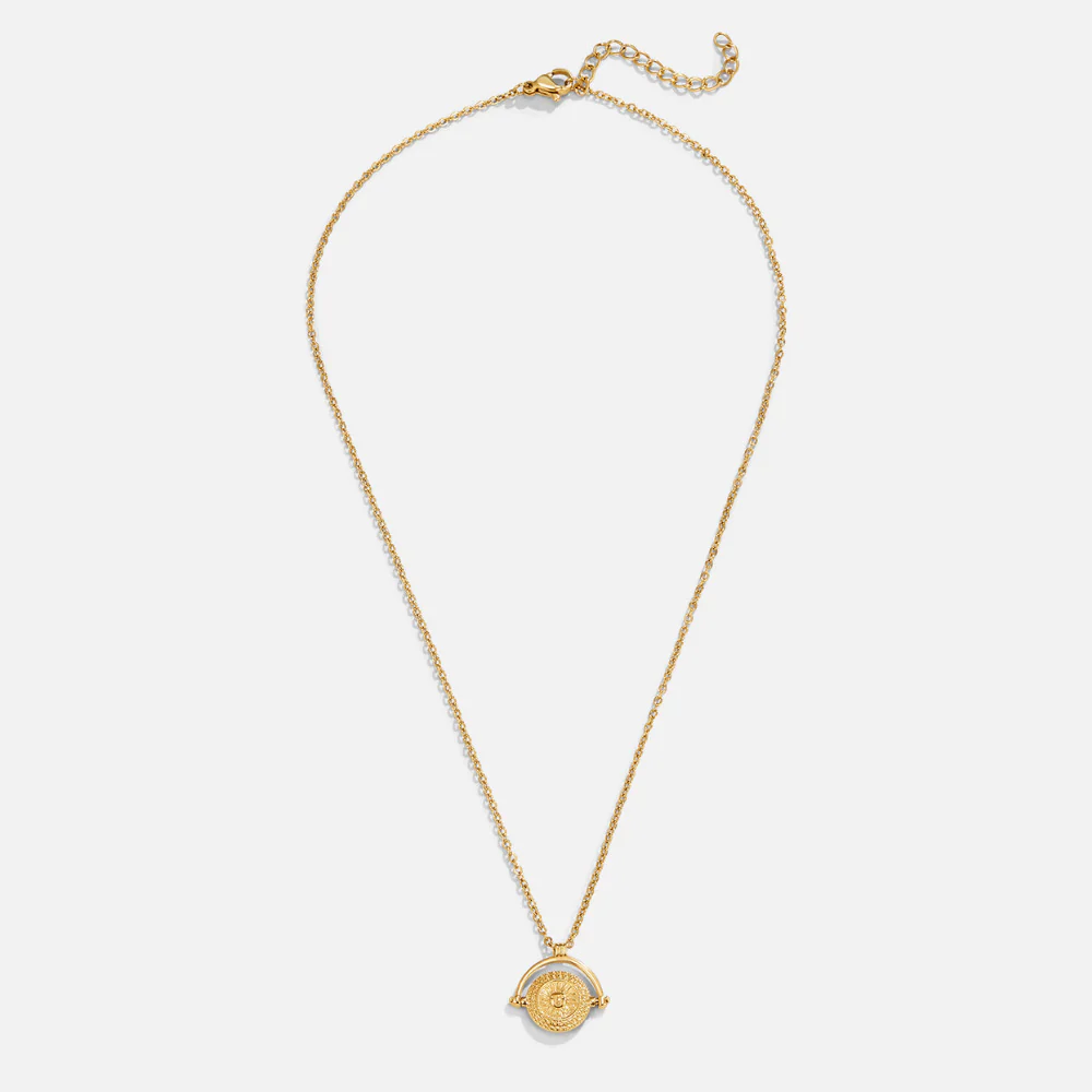 Golden Sun Coin Necklace - Image 3