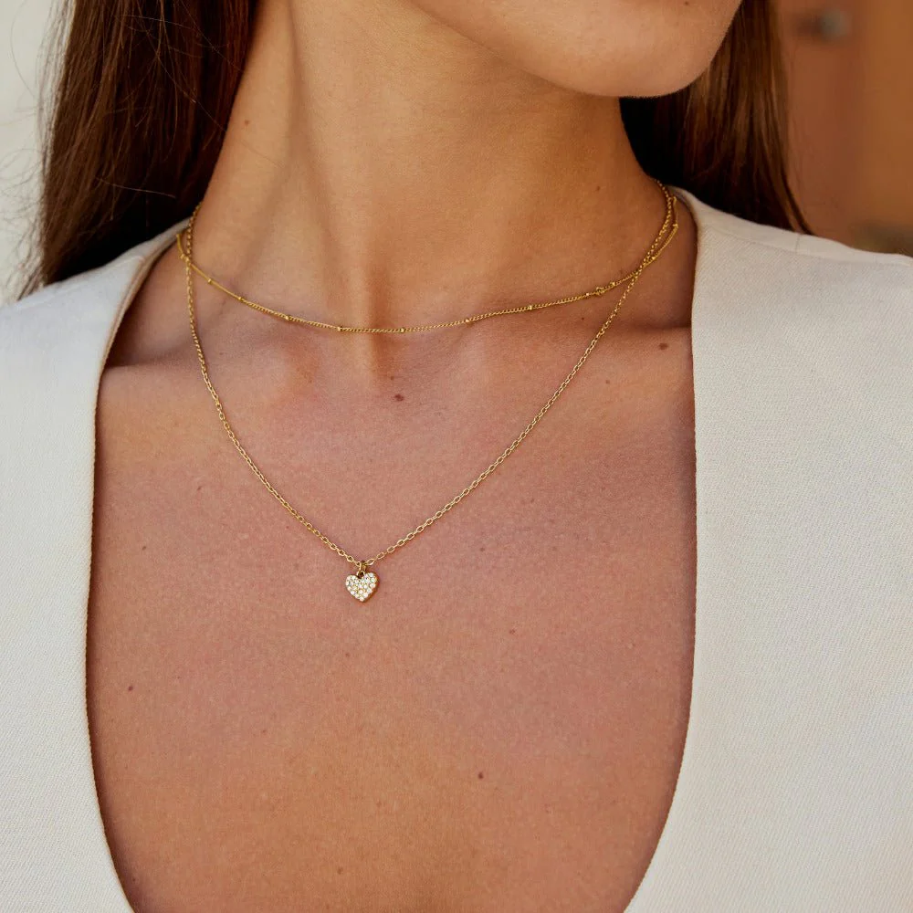 'Crazy in Love' Heart Necklace - Image 2