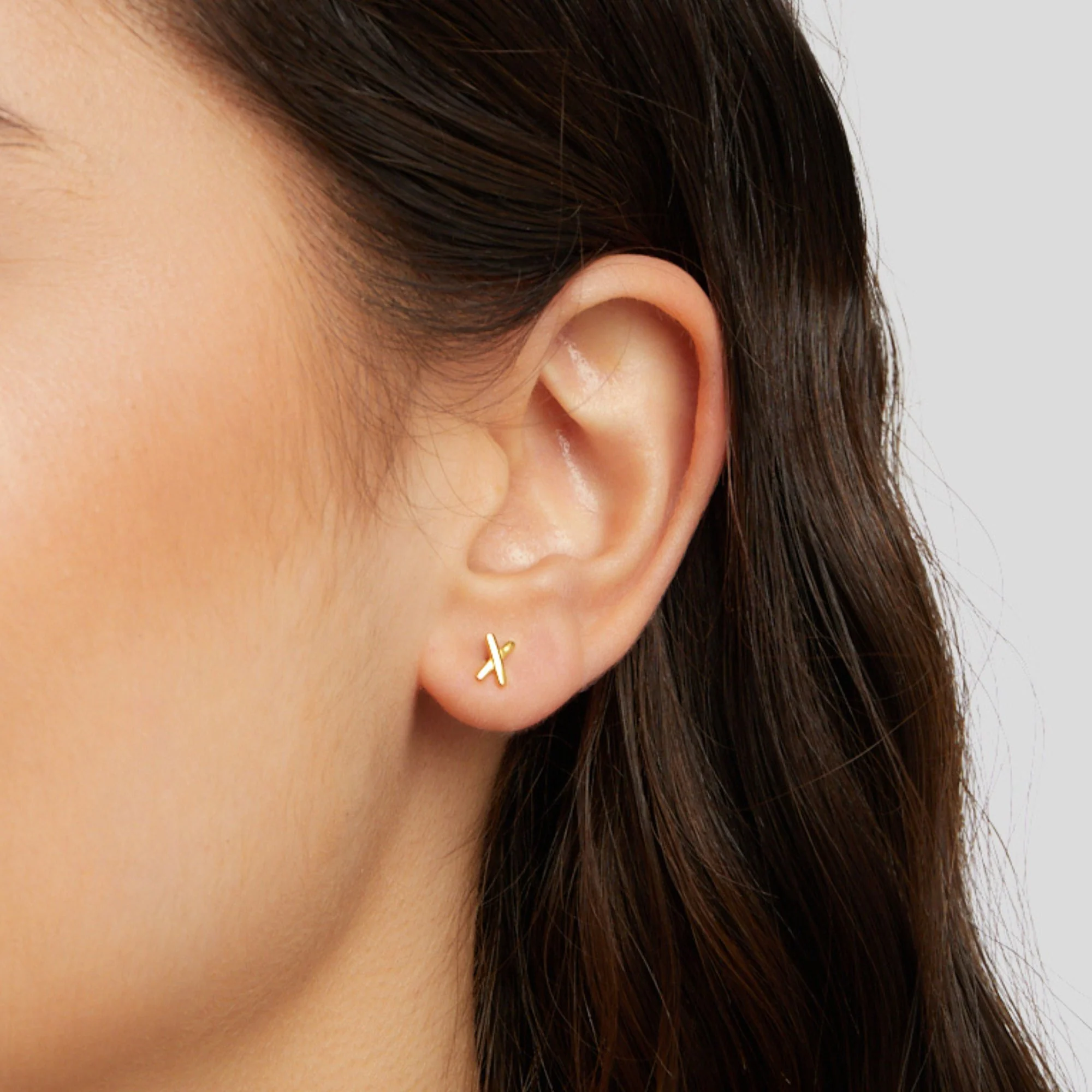 Graffiti X Stud Earrings - Image 5