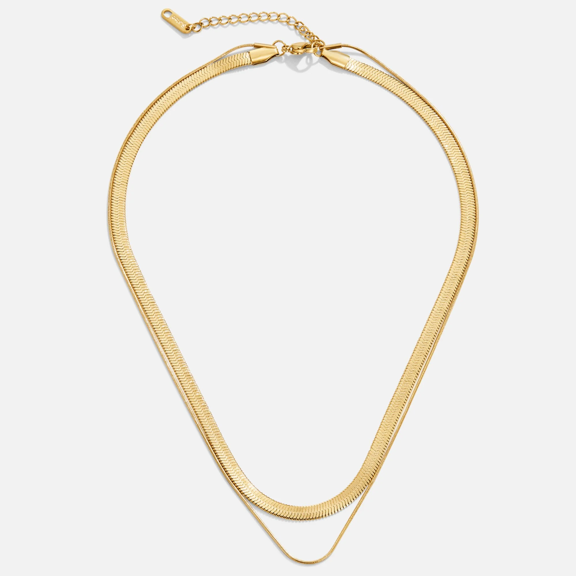 Layla 18K Gold Layered Necklace - Image 4