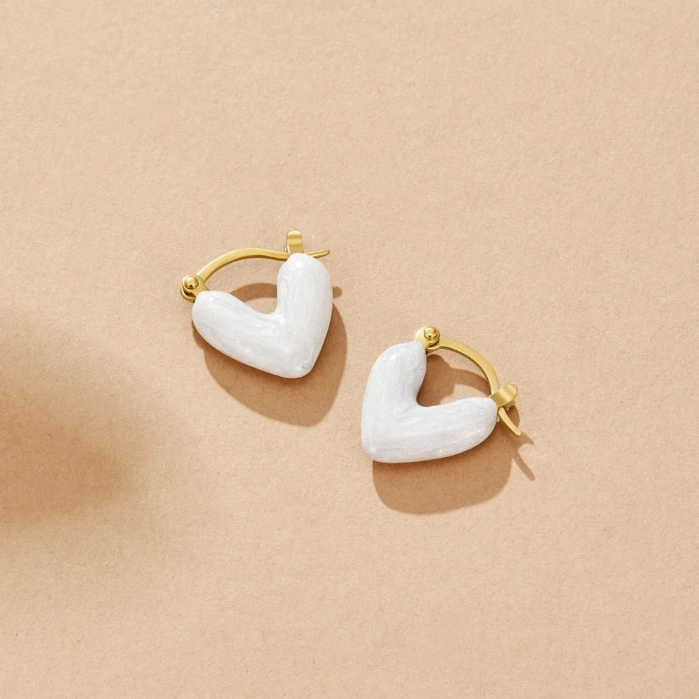 ‘Pure Love’ Heart Earrings - Image 3