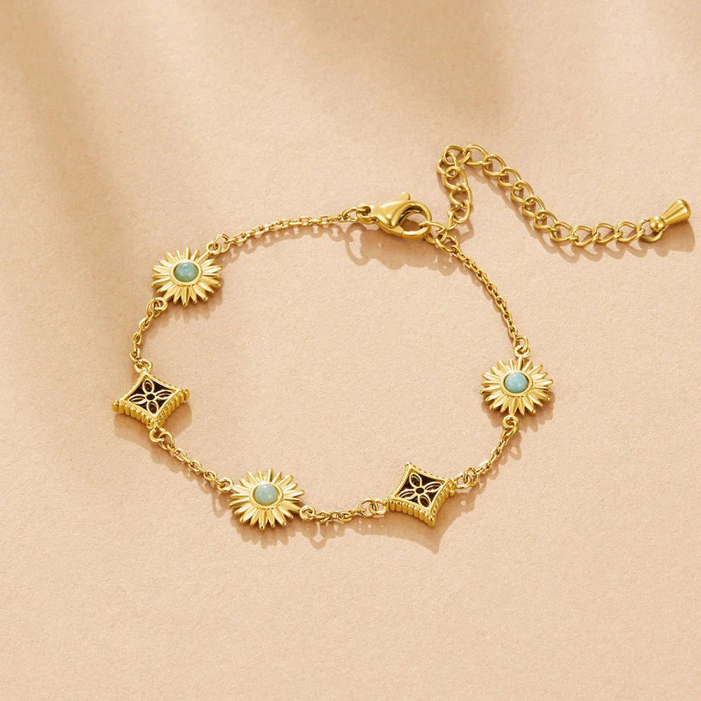 'Sunkissed' Turquoise Bracelet - Image 3