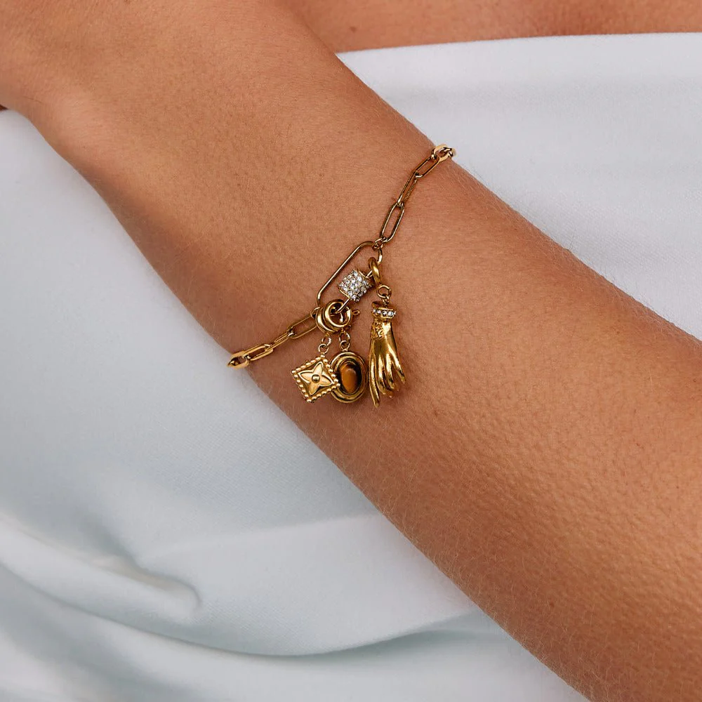 Tiger Eye Stone Charm - Image 3