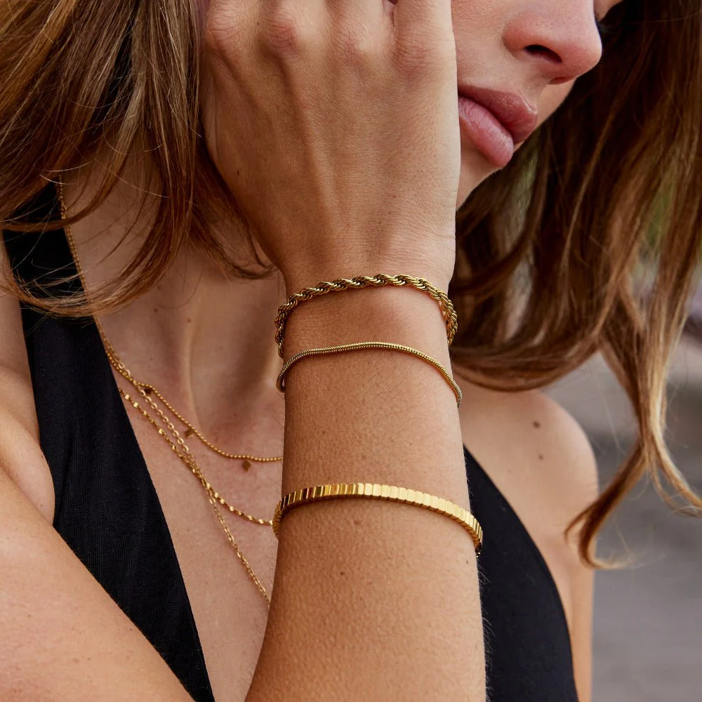 Twisted Leila Layered Bracelet - Image 6